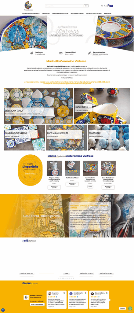 layout marinella ceramica